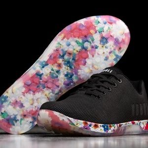 Nobull Black Daisy Trainers